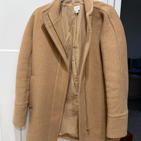 J. Crew Camel Trench Coat - Picture 2 of 3